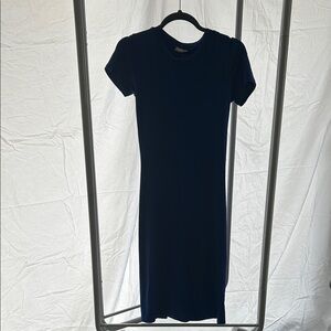 Blue tshirt dress